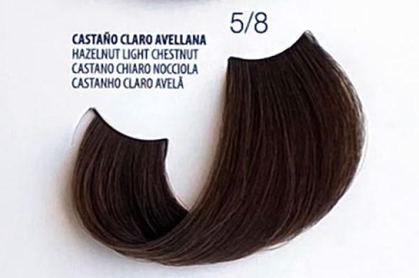 Fusion Tinte Permanente En Crema N. 5. 8 Castaño Claro Avellana 150 Ml