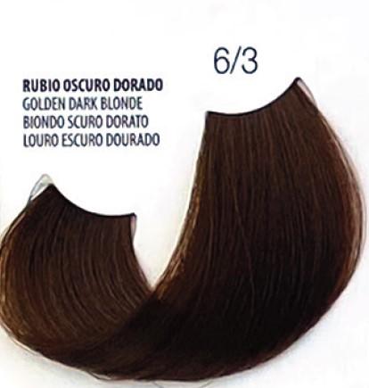 Fusion Tinte Permanente En Crema N. 6. 3 Rubio Oscuro Dorado 150 Ml