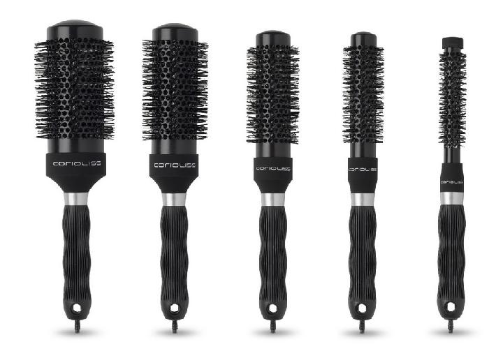 Corioliss Cepillos The Brush By Black Kit 5 Cepillos Ceramick Ref. Suk1915