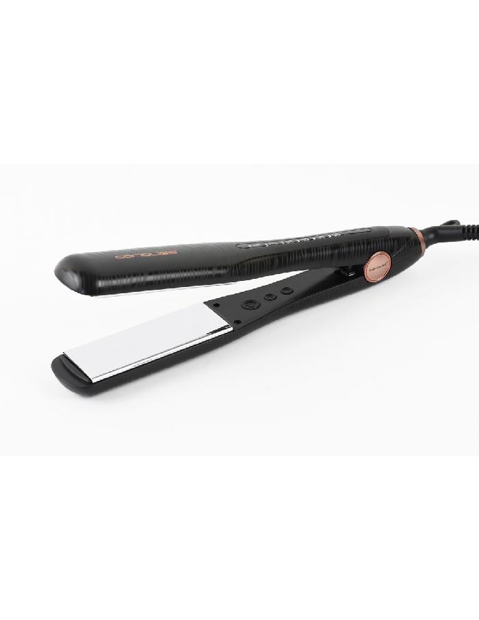 Corioliss Plancha Titanio Wide Black Soft Touch Placas Anchas Ref. Suk1435