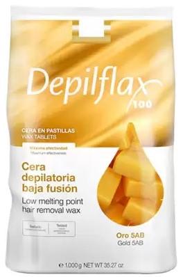 Depilflax Cera Pastilla Oro 5 Abejas 1kg Maystar Ref. 3020211001