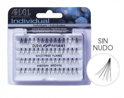 Ardell Pestañas Individuales Naturals Medium Brown Ref. 65053