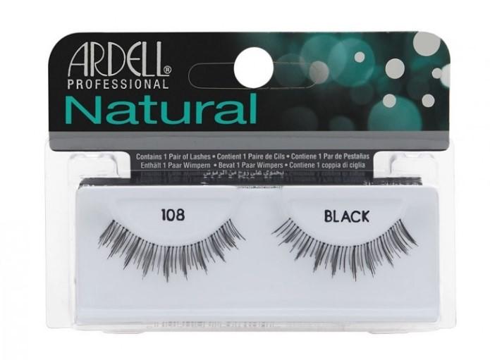 Ardell Pestañas Natural 108 Demi Black Ref. 65088 Nueva Ref. 60810