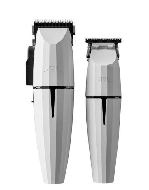 Jrl Maquina Onix Ghost Combo Kit 1 Blanco Edition  Clipper Y Trimmer Sin Cable  Ref. Zzmaq30453